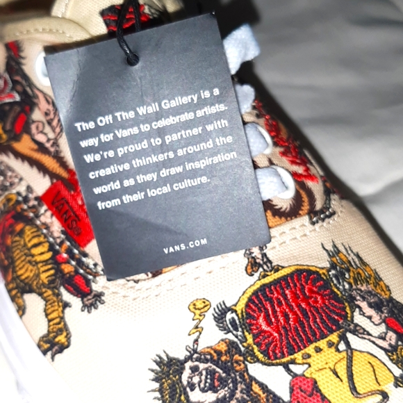 Vans X Dwiky KA Authentic Off The Wall Gallery. Sample Shoe's *NWT* - Picture 16 of 16